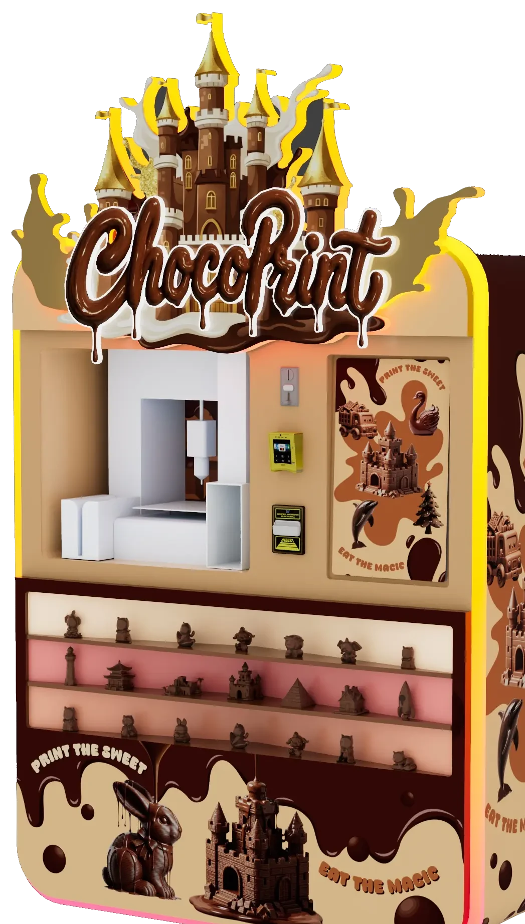 ChocoPrint 3D chocolate printer machine